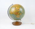Jordglob med belysning, Räth Politiska Jordglob.