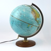 Jordglob med belysning, Scan-Globe A/S, Danmark.