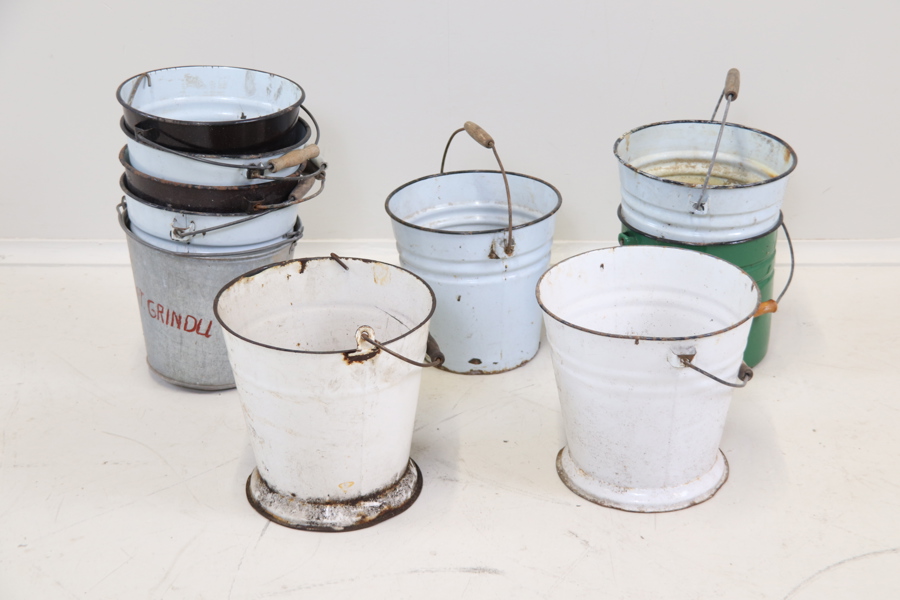 Hinkar, 10 st, metall.