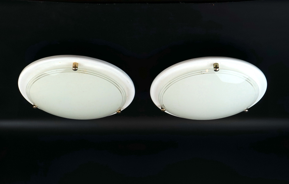 Takplafonder, ett par, glas.