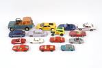 Leksaksbilar, ett parti, bl.a Matchbox och Dinky.