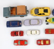 Leksaksbilar, ett parti, bl.a Matchbox och Dinky.