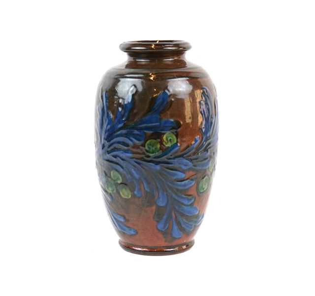 Herman August Kähler, vas, keramik, monogramsignerad, Danmark.