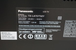 Tv, Panasonic TX-L47DT50Y, med fjärrkontroll.