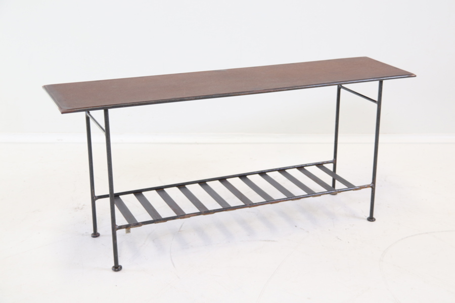 Pelle Lundin, sidobord, metall, Pelle Lundin Design.