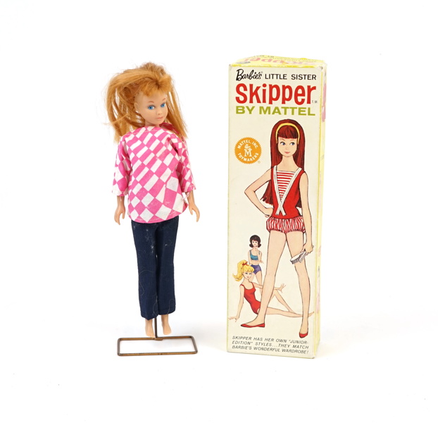 Barbiedocka, ''Skipper'', Mattel, 1963.
