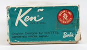 Barbiedocka, ''Ken'', Mattel, 1960.