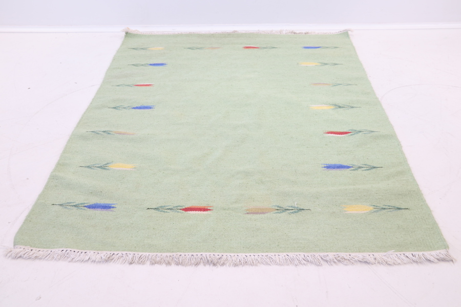 Rölakanmatta, tulpaner, ull.