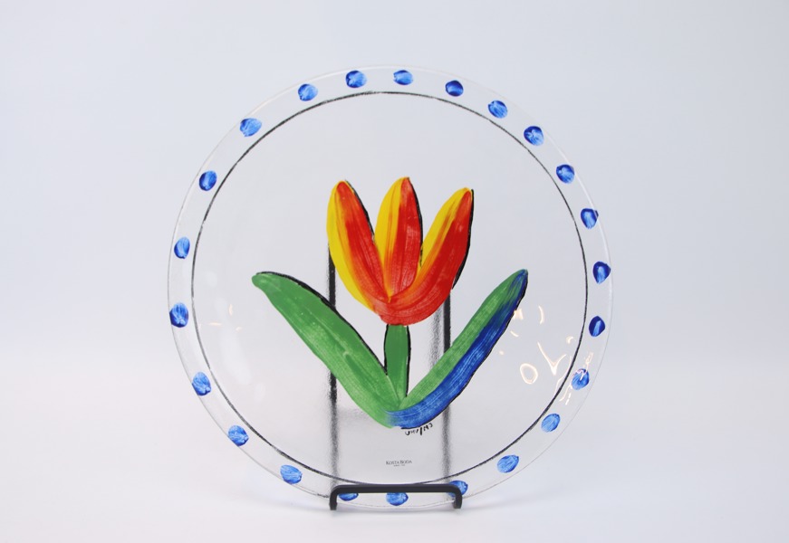 Ulrica Hydman Vallien, fat, glas, Kosta Boda.