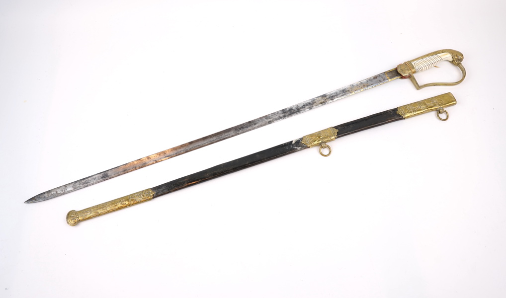 Värja, metall, 1800-tal.