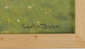 Carl-Juar, olja på duk, 3 st, signerade.
