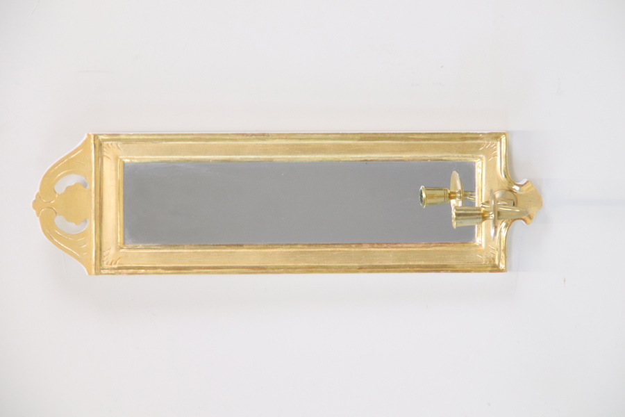 Spegellampett, trä/metall, "Regnaholm", IKEA.