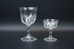 Glas, 10+14 st, "Chaumont", Cristal D'Arques.