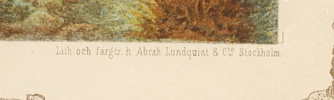 Grafiska tryck, 5 st, ur Julius Mankells  bok "Norska Arméens Nuvarande Uniformer", 1864.