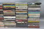 Cd-skivor, ett parti, blandat.