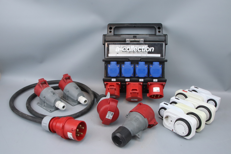 Byggcentral, a-collection, m.m, ett parti.