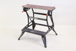 Arbetsbänk, metall/trä, Black & Decker Workmate.