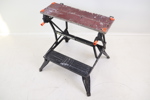 Arbetsbänk, metall/trä, Black & Decker Workmate.