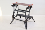 Arbetsbänk, metall/trä, Black & Decker Workmate.