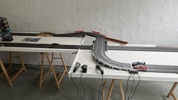 Bilbana samt modellbilar, Scalextric. 
