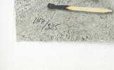 Bertil Warnolf, ''Komposition med tändstickor'', litografi nr 187/325, signerad, 1983.