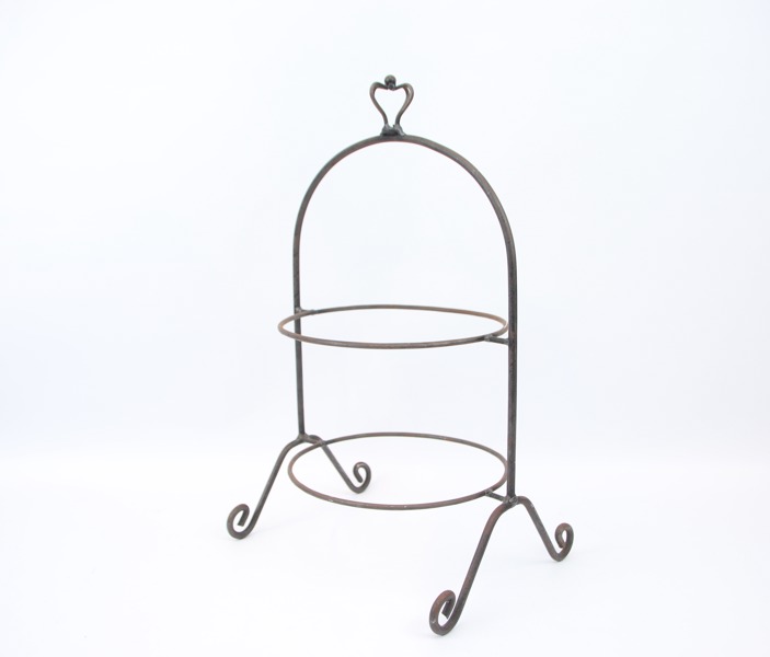 Tallriksställ, metall.