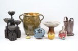 Konstkeramik, ett parti, delvis signerade.