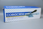 Vinöppnare, korkskruv, för väggmontering, metall.