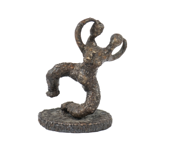 Skulptur, järn, osignerad.