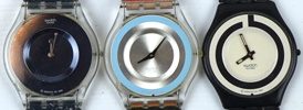 Swatch, armbandsur, 3 st, bl.a Millie Linie SFK 140.