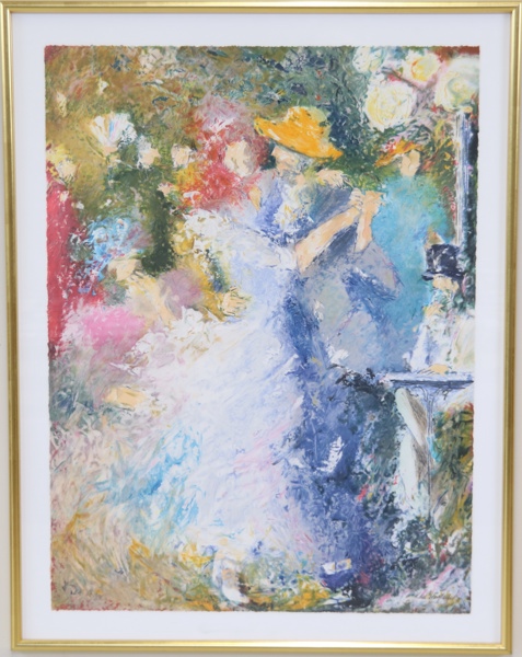 Karl-Erik Höglund, litografi, EA, signerad.