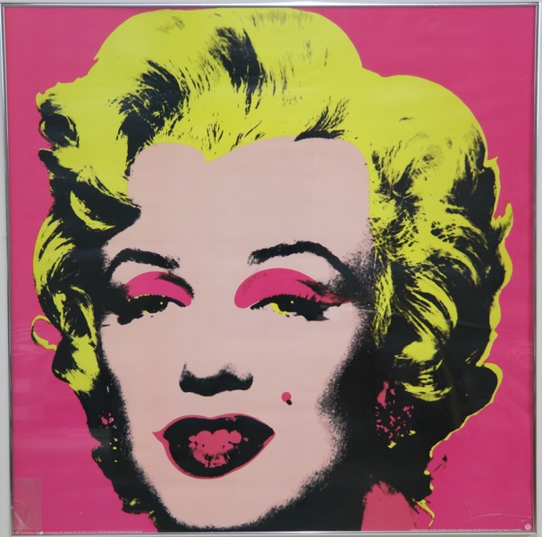 "Marilyn Monroe", poster, The Andy Warhol Foundation For Visual Arts Inc.