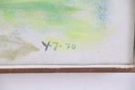 Yngve Johansson, olja på duk, monogramsignerad, daterad -70.