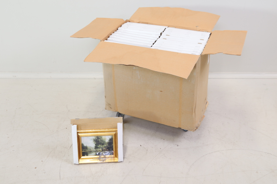 Edvard Berg, tryck på duk, 50 st, Master Miniature Original.