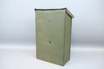 Brevlåda, militär, metall.