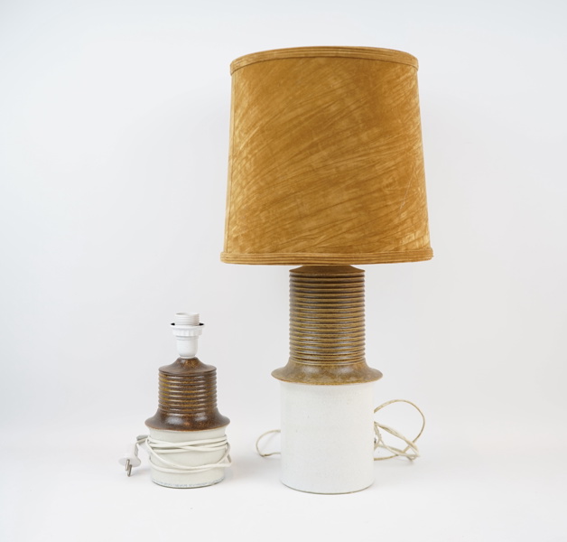 Bordslampor, 2 st, Ego stengods.