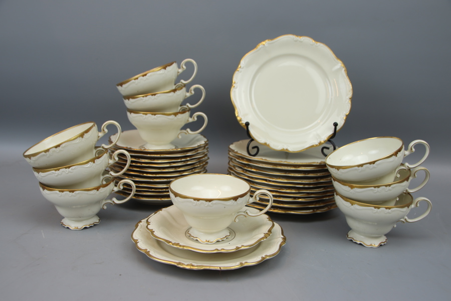 Kaffeservis, 22 delar, porslin, "Pompadour", Rosenthal.