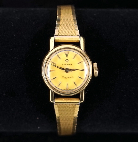 Omega Ladymatic, armbandsur, automatisk. 