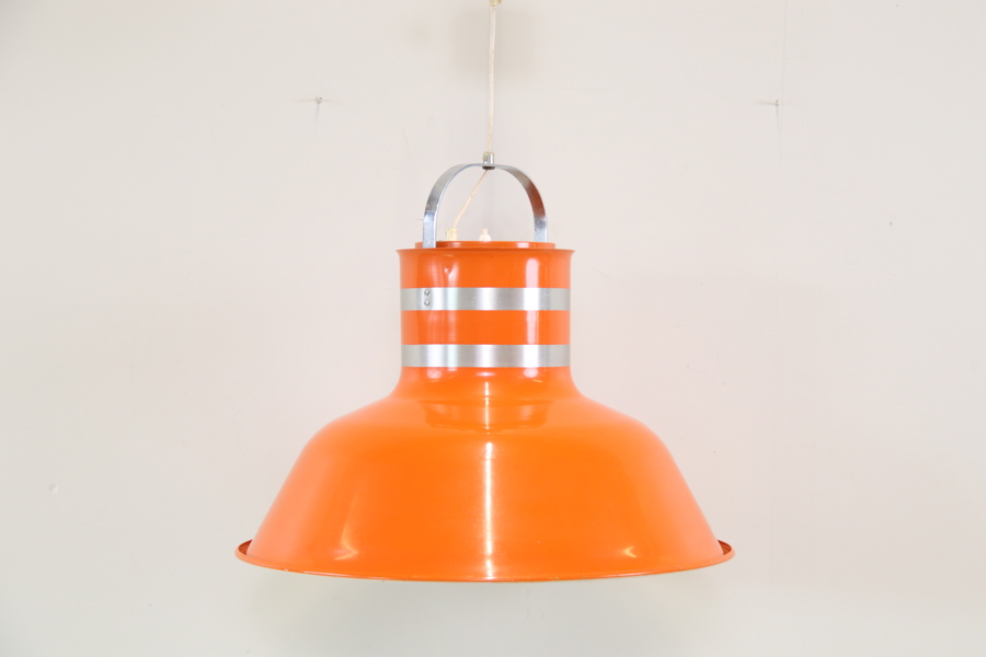 Per Sundstedt, taklampa, plåt, "Hinken", Kostalampan.