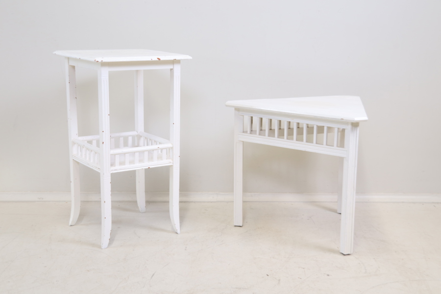 Verandabord, 2 st, trä.