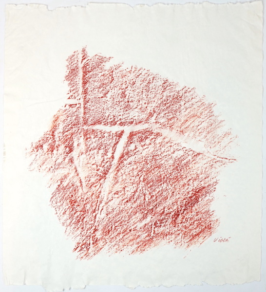 Ulla Viotti, pastell, signerad.