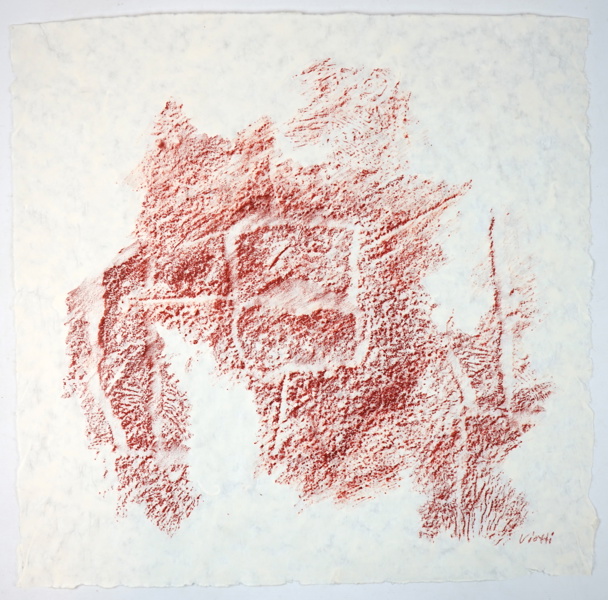 Ulla Viotti, pastell, signerad.