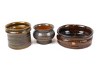 Ulla Viotti, ytterfoder, 3 st, keramik, signerade.