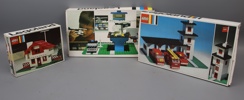 Lego, 3 stycken set, nr 349, 354, 357, "Legoland", 1970/80-tal.