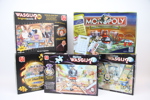 Pussel och Monopoly, 4+1 st.