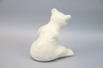 Vicke Lindstrand, figurin, isbjörn, keramik, Upsala Ekeby.