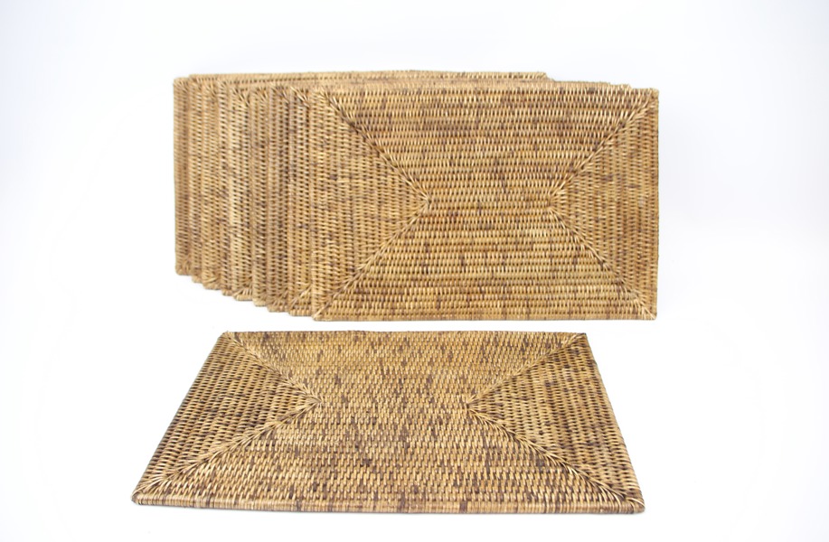 Newport, tallriksunderlägg, 10 st, rotting.