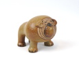 Lisa Larson, figurin, stengods, ''Bulldog'' ur serien ''Kennel'', Gustavsberg.