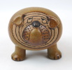 Lisa Larson, figurin, stengods, ''Bulldog'' ur serien ''Kennel'', Gustavsberg.