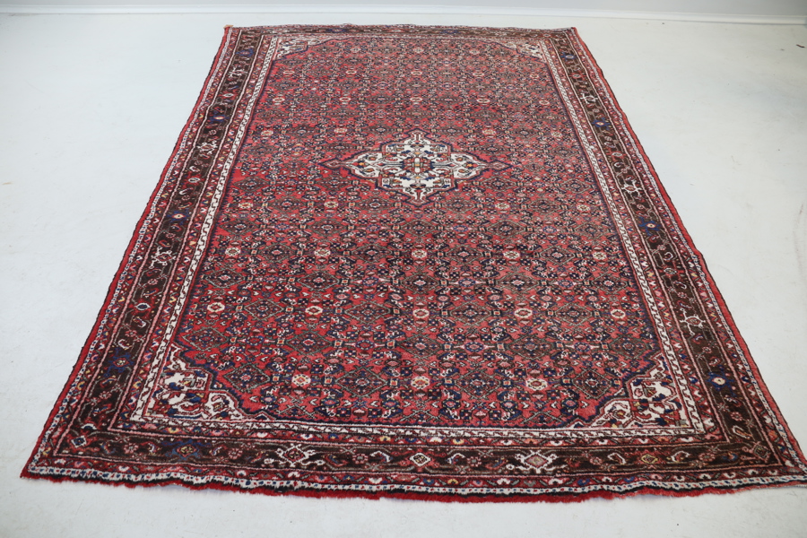 Matta, Hossienabad, orientalisk, handknuten, ull.